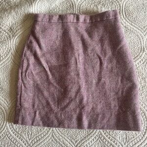 Elegant J Crew Pink Herringbone Skirt